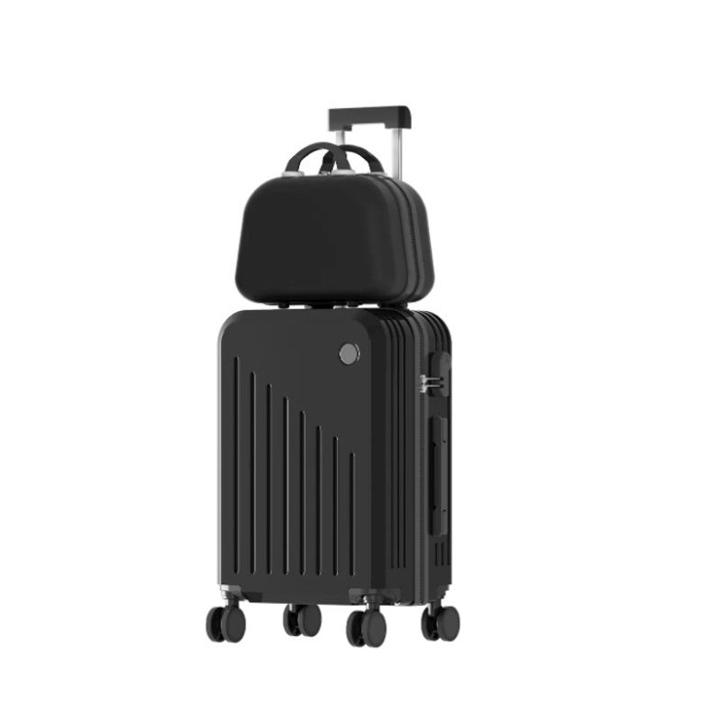 GENERICO - Maletas De Cabina Mano De Viaje 21in 2pcs Negro