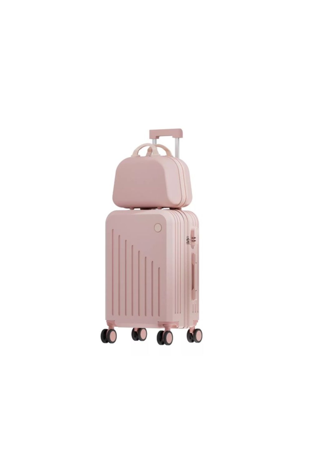 GENERICO Maletas De Cabina Mano De Viaje 21in 2pcs Rosa