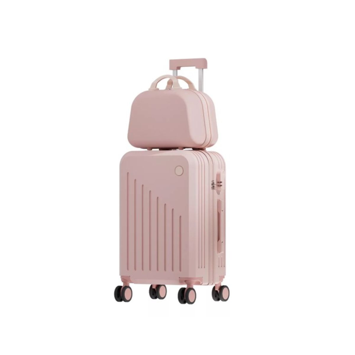 GENERICO - Maletas De Cabina Mano De Viaje 21in 2pcs  Rosa