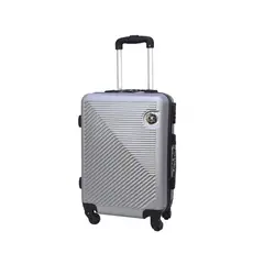 GENERICO - Maleta De Viaje Equipaje Mediana Talla M 18kg Resistente Plata
