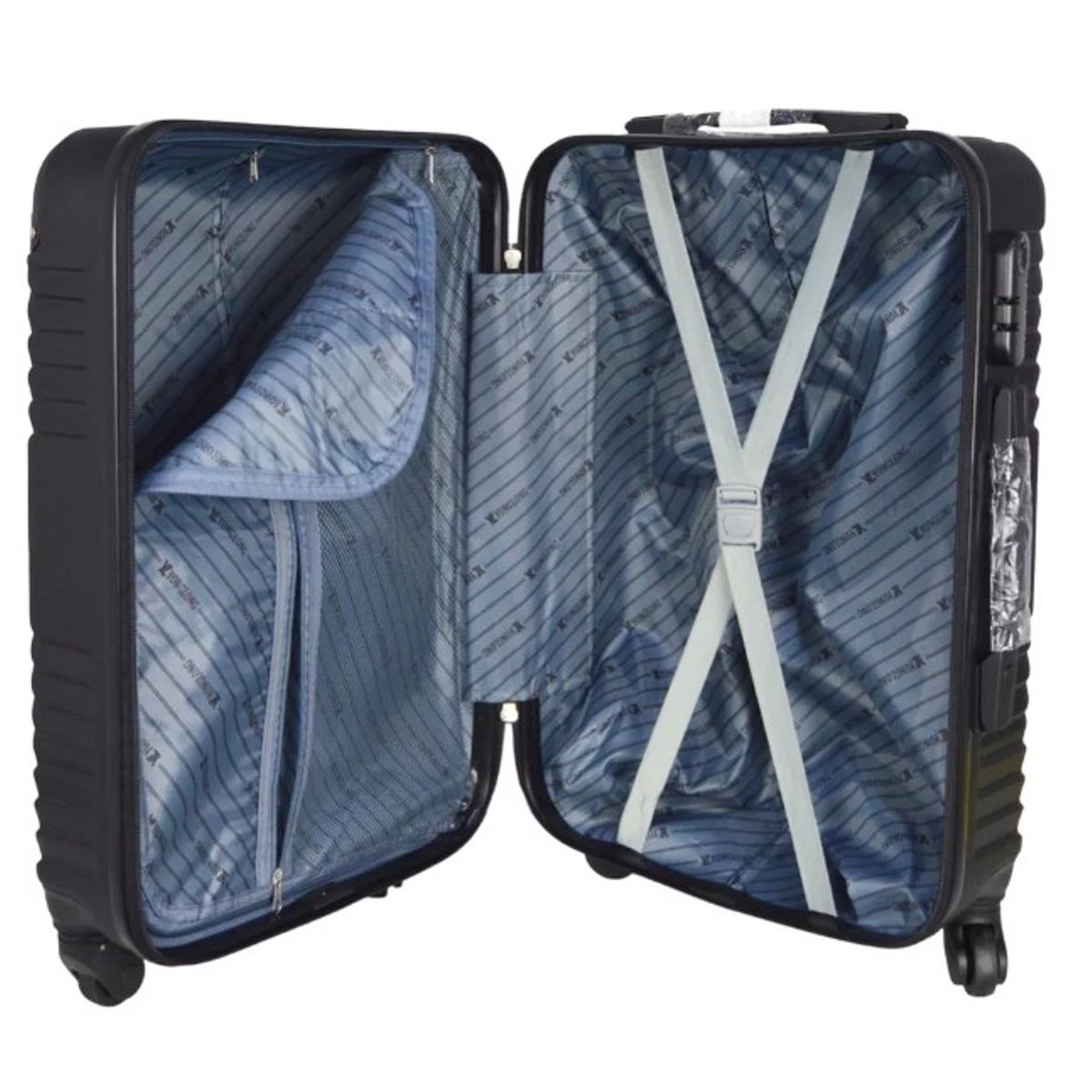 GENERICO - Maleta De Viaje Equipaje Mediana Talla M 18kg Resistente Plata