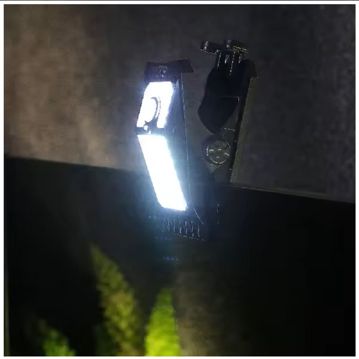 GENERICO - Luz Solar LED Clip 75 lm/w Temperatura 6000K 2000mah IP55 Luz Fría