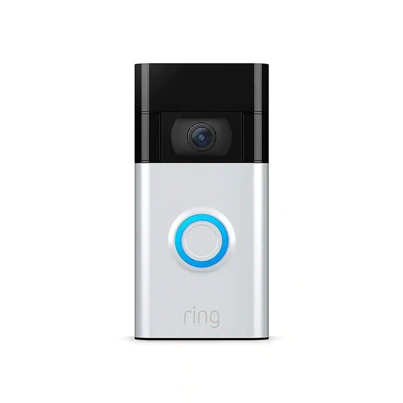RING - Timbre Inteligente Ring Video Doorbell 2nd Gen Wifi Color Plata Alexa