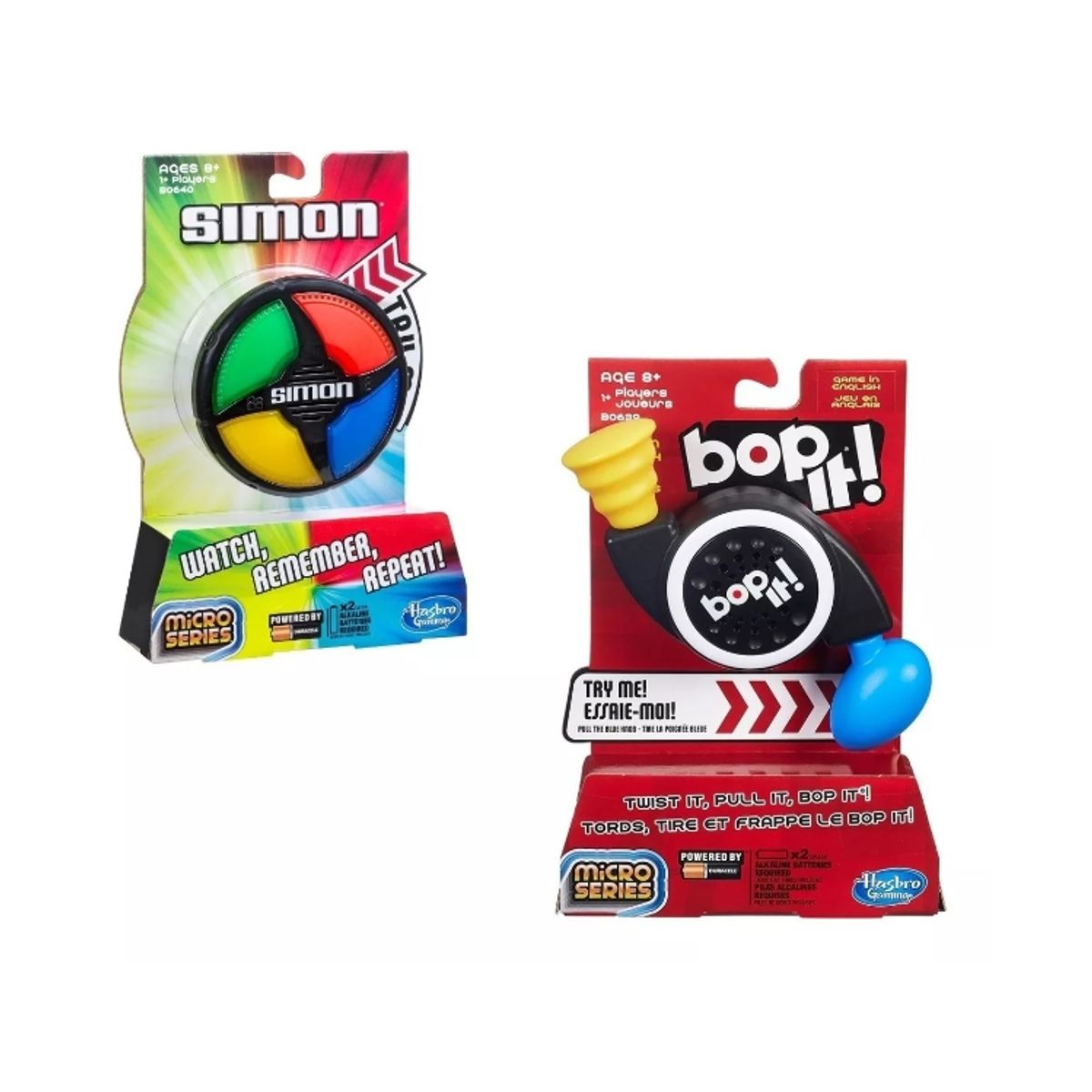 HASBRO - Pack Bop It Simon Microseries - Hasbro