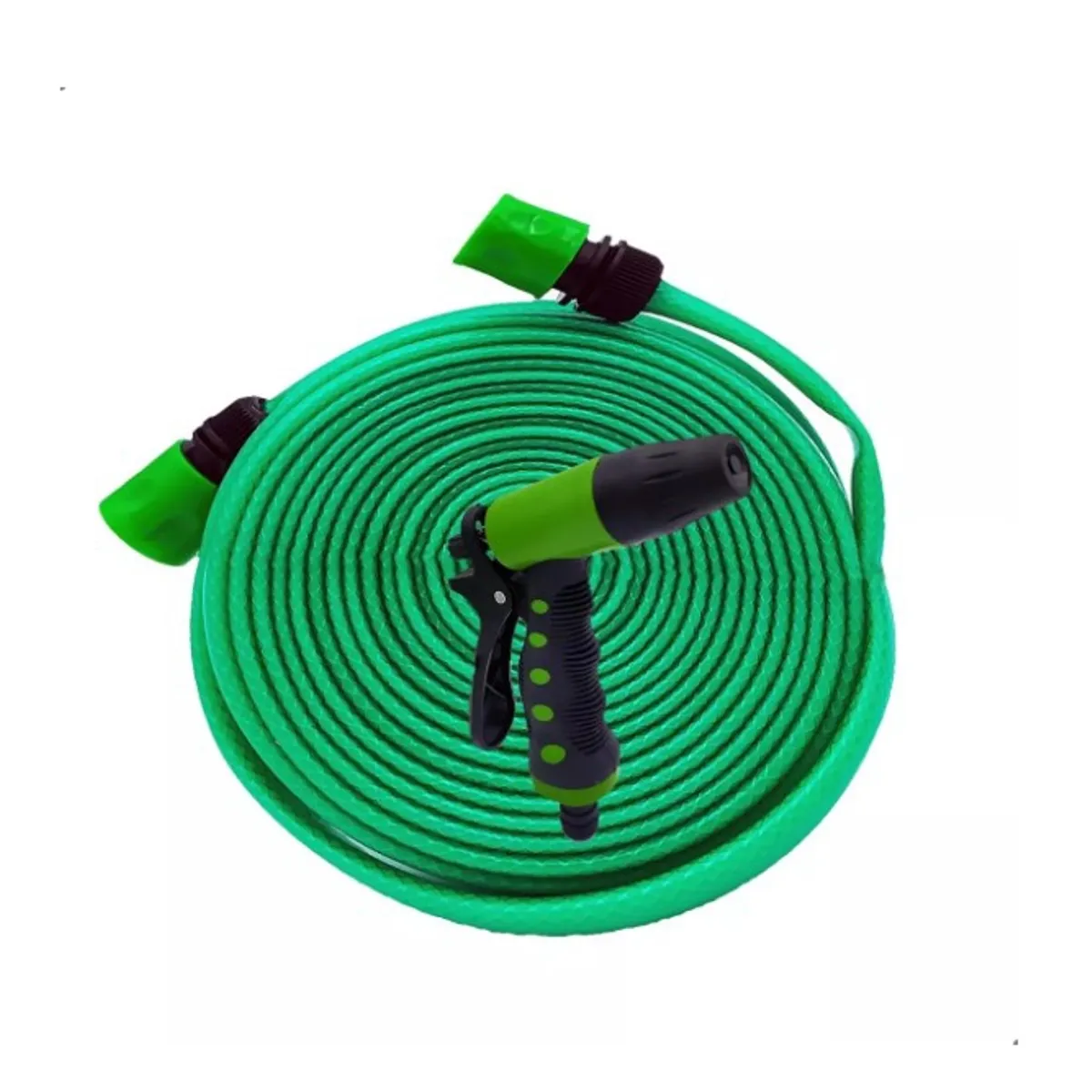 GENERICO - Manguera Jardinera Para Riego Manguera Plana Reforzada 15m