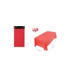 GENERICO - Mantel Plástico Rojo 137274 Cm