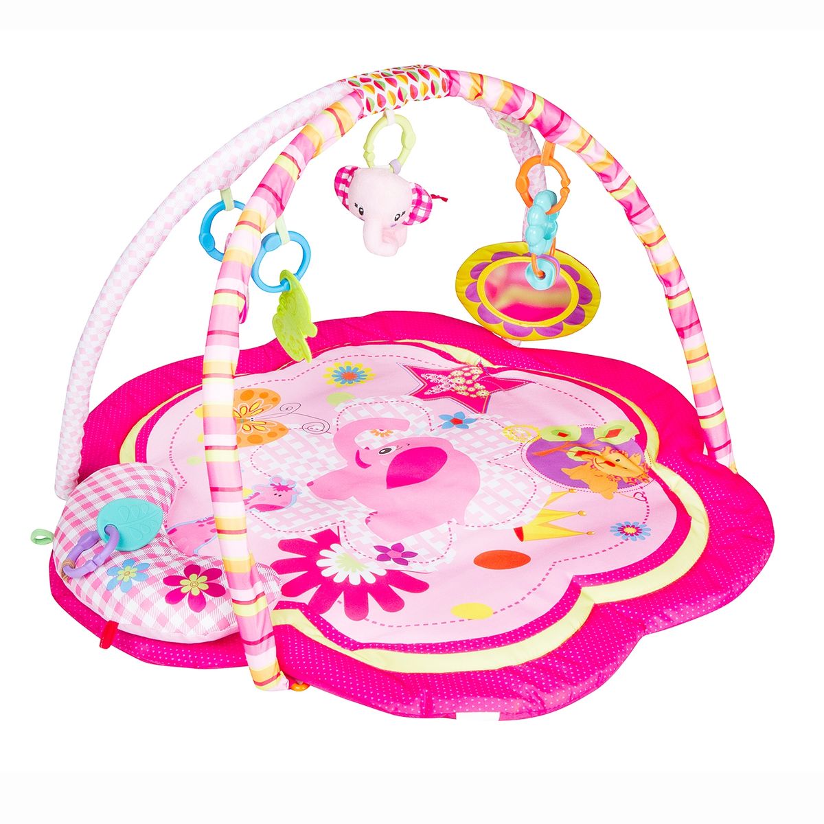 BBQOOL - Gimnasio Zafari Pink + Cojín