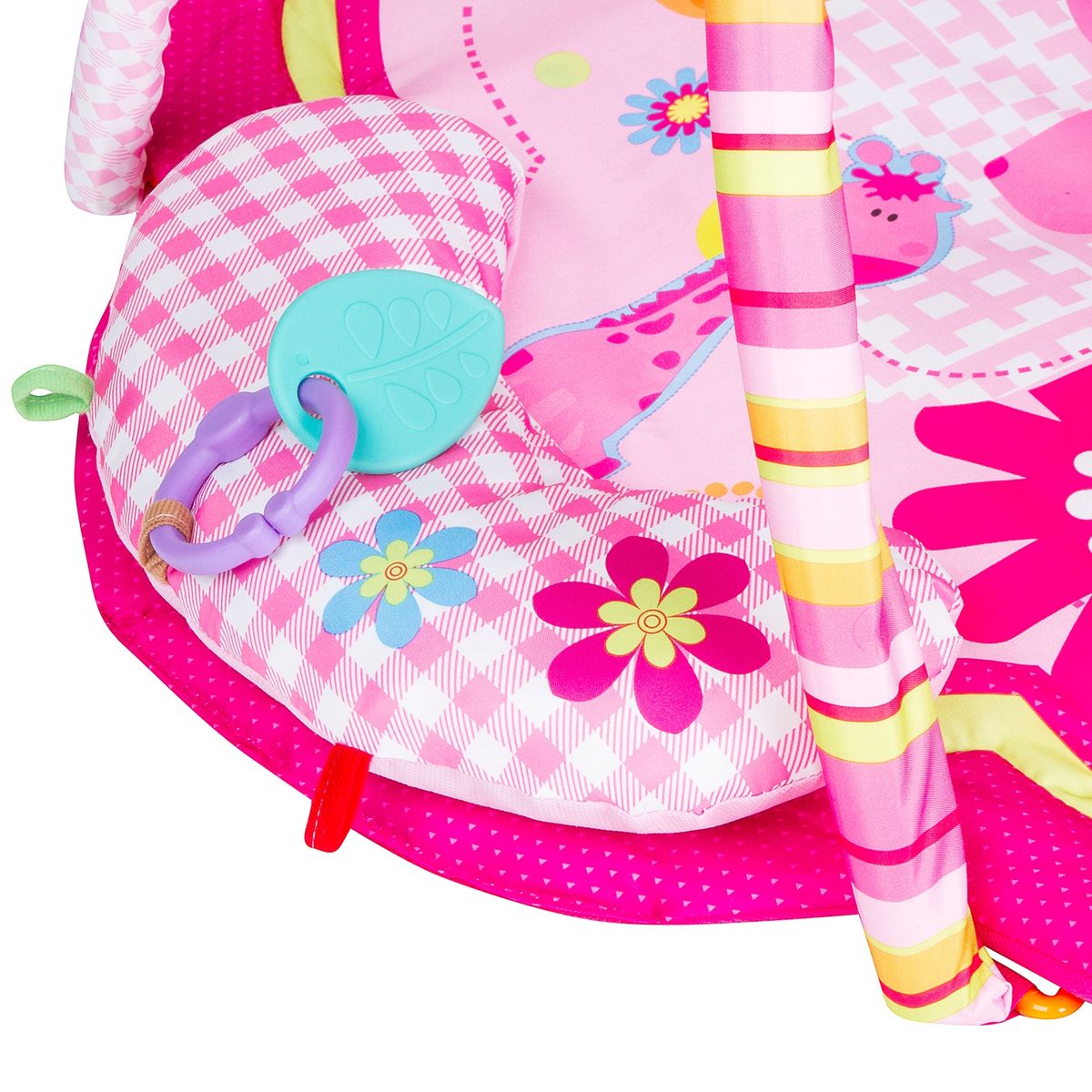 BBQOOL - Gimnasio Zafari Pink + Cojín