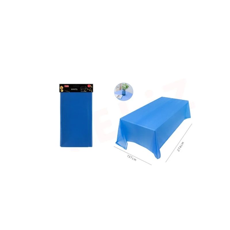 GENERICO - Mantel Plástico Azul 137274Cm