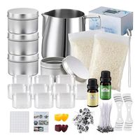 Kit Para Hacer Velas Insumos Velas Moldes Para Velas 153 Pzs