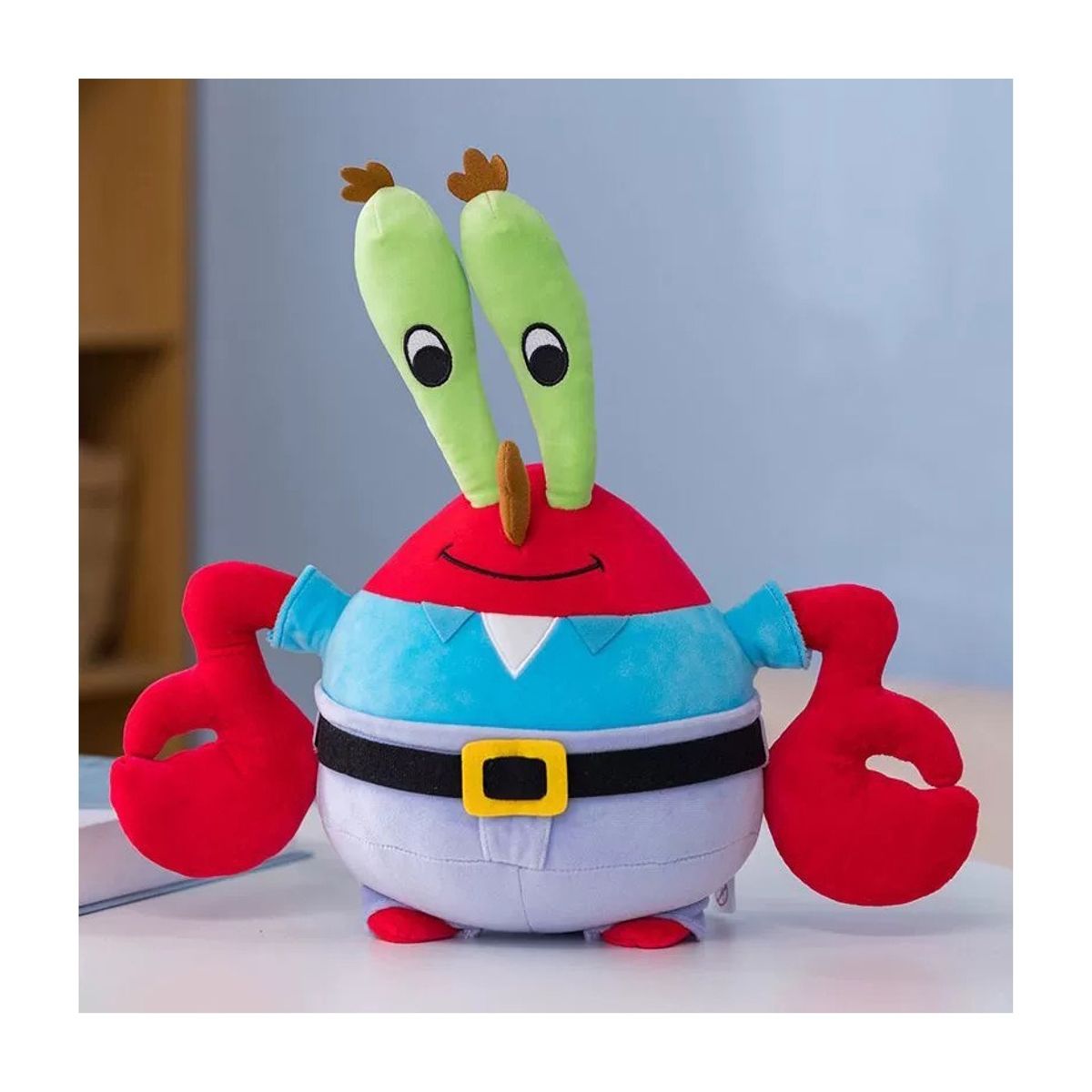 GENERICO - Muñeca de peluche de 33 cm para niños, color rojo