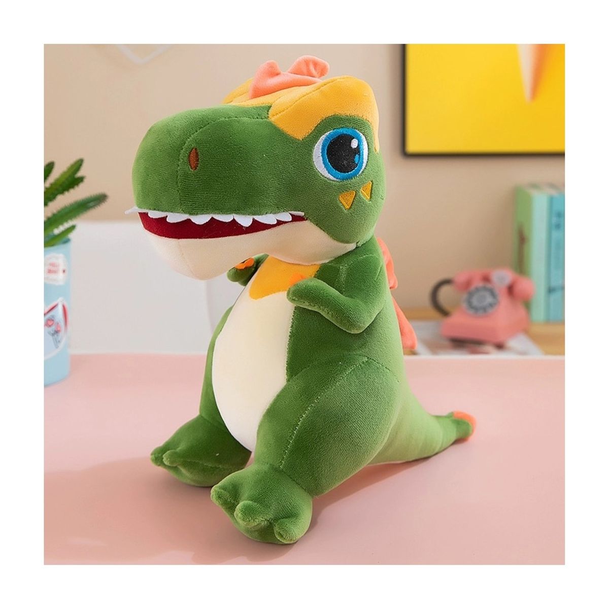 GENERICO - Peluche De Dinosaurio Kawaii 30cm