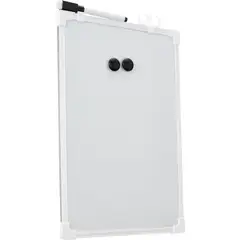 GENERICO - Pizarra Blanca 30x20cm Incluye 2 Imánes Y Plumón