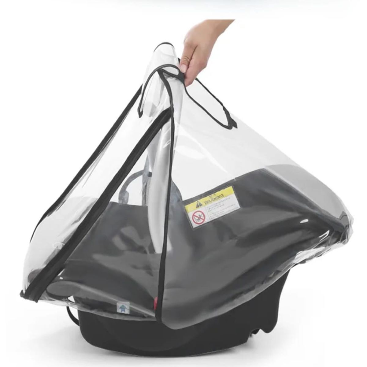 GENERICO - Cobertor impermeable para  huevito transparente