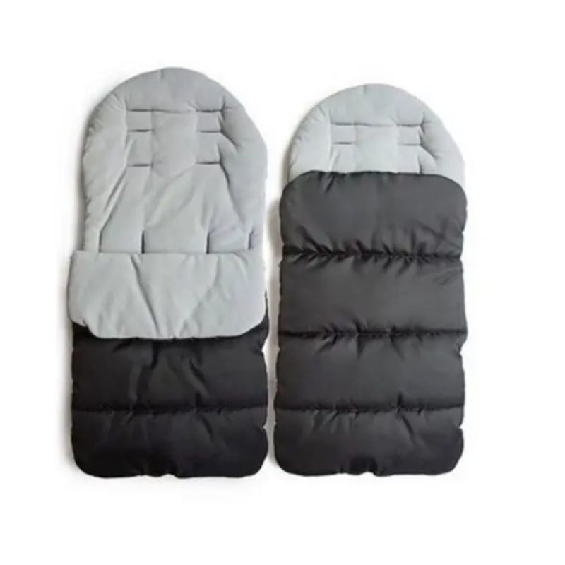 GENERICO - Saco Impermeable Para Coche Forrado polar Universal Negro-Gris
