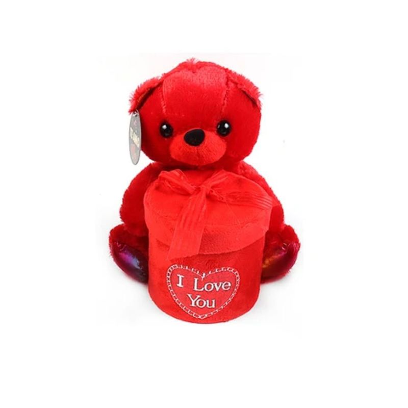 GENERICO - Oso De Peluche Con Caja 20cm Modelo Aleatorio