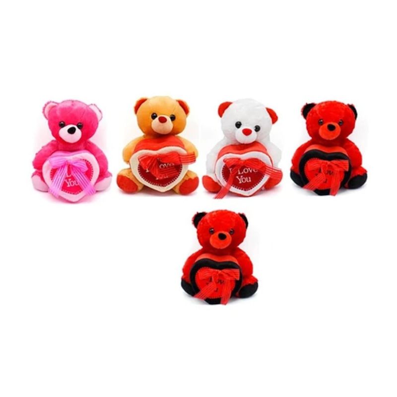 GENERICO - Oso De Peluche Color Aleatorio 21cm