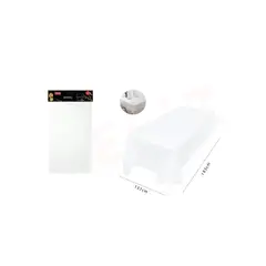 GENERICO - Mantel Plástico Blanco 137x183Cm