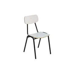 GENERICO - Silla casino blanca clasica