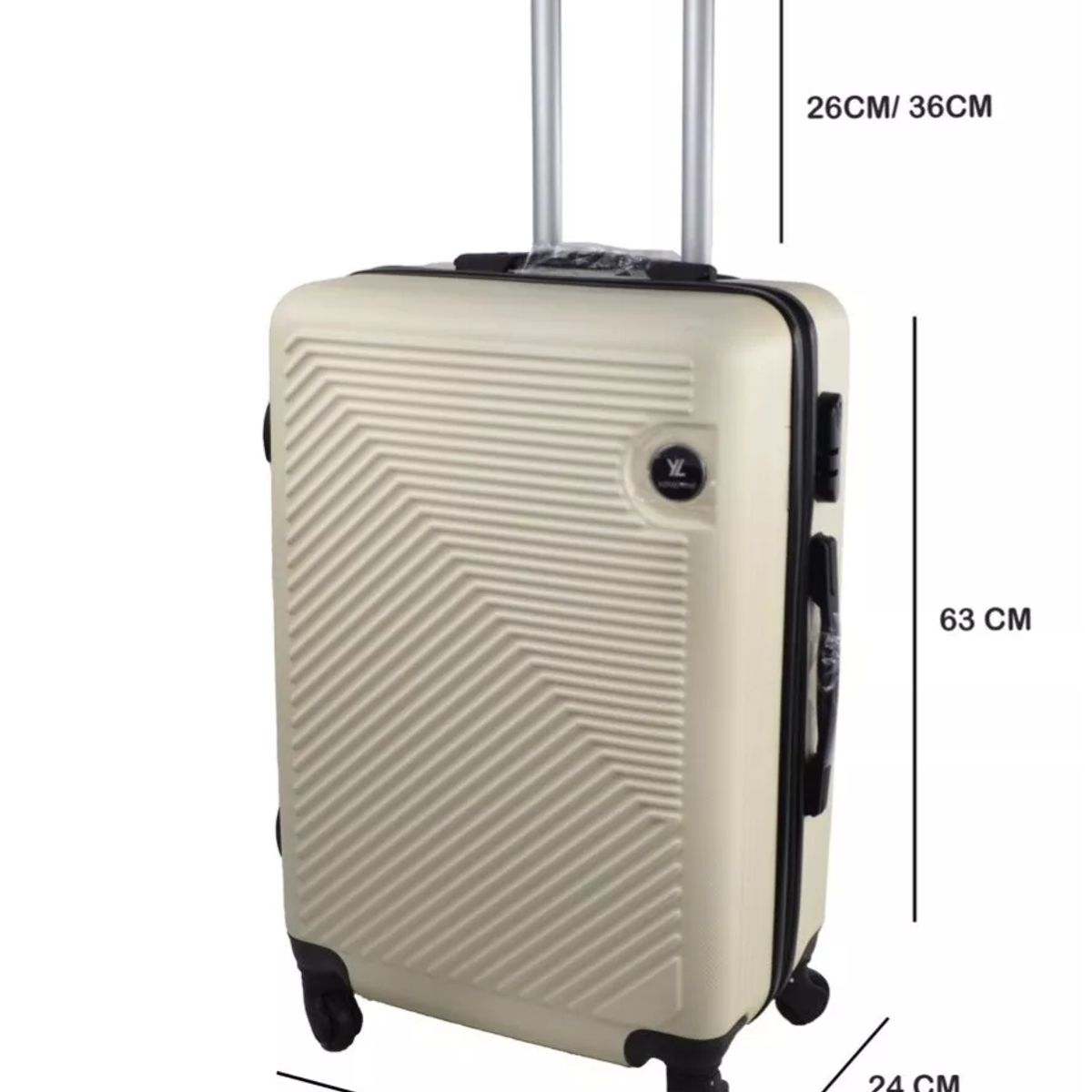 GENERICO - Maleta De Viaje Equipaje Mediana Talla M 18kg Resistente