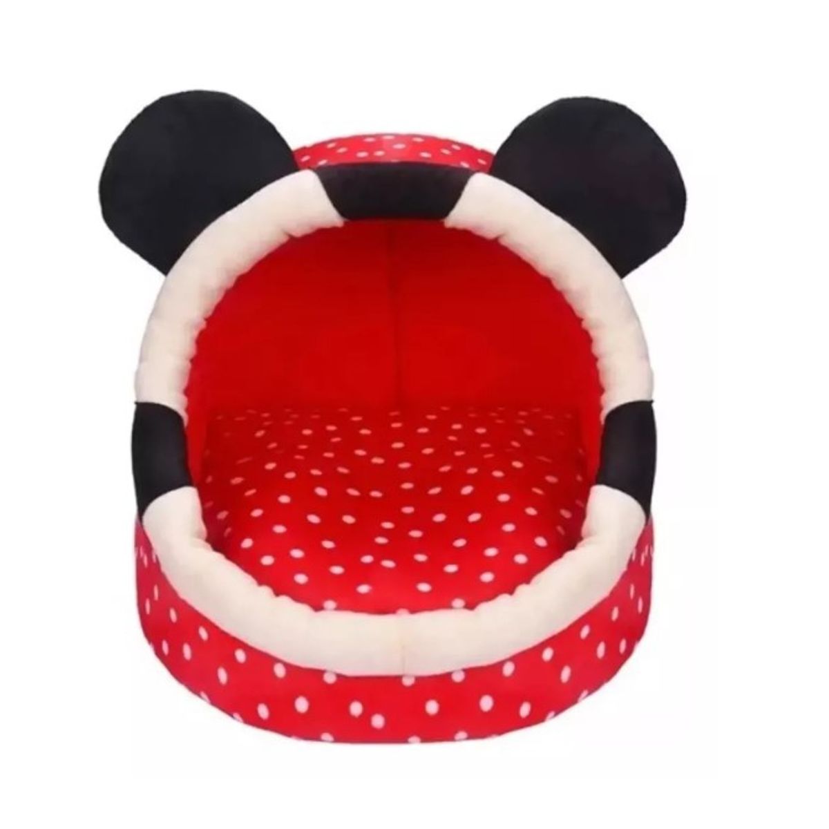 GENERICO - Cama Con Forma De Ratón Para Mascotas Talla L Rojo