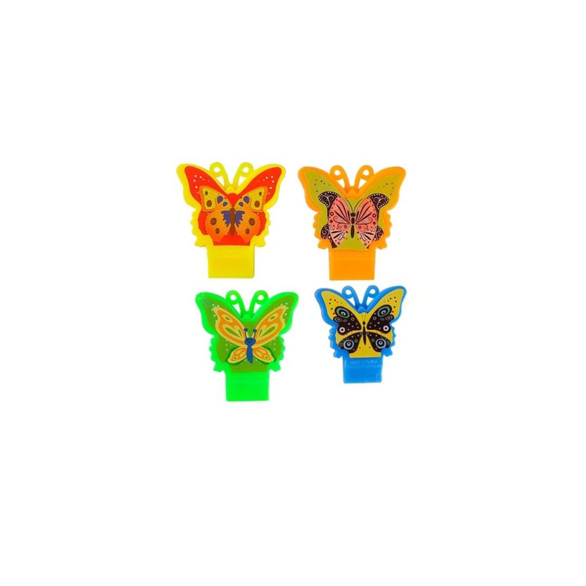 GENERICO - Silbato De Mariposa 4pcs 47mmx5cm