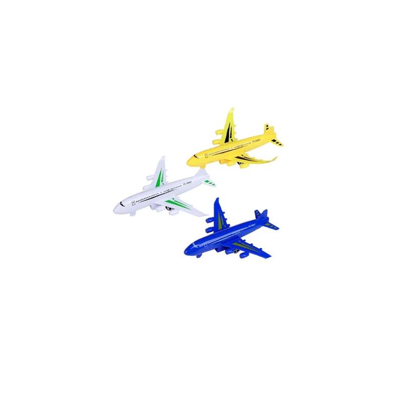 GENERICO - Juguete De Avion 1pcs Color Aleatorio 11x12cm
