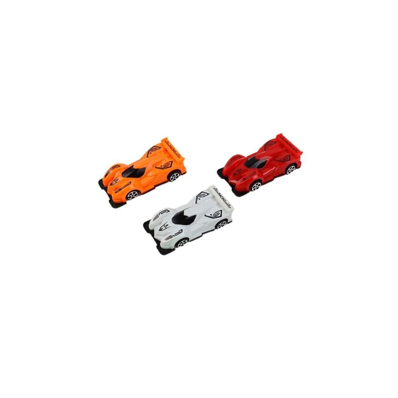 GENERICO - Juguetes De Auto De Carreras 2pcs Color Aleatorio 45mmx9cm
