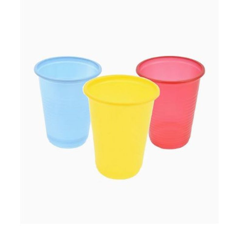 GENERICO - Vasos de Plástico 7 Centimetros Varios Colores