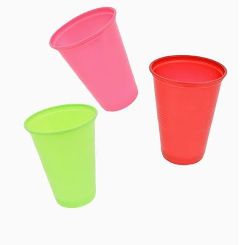 GENERICO - Vasos De Plástico 9 Centimetros Varios Colores