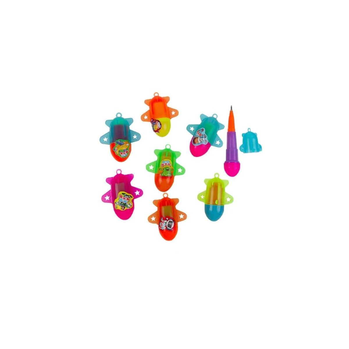 GENERICO - Juguete De Boligrafos De Avion 4pcs 35x55mm