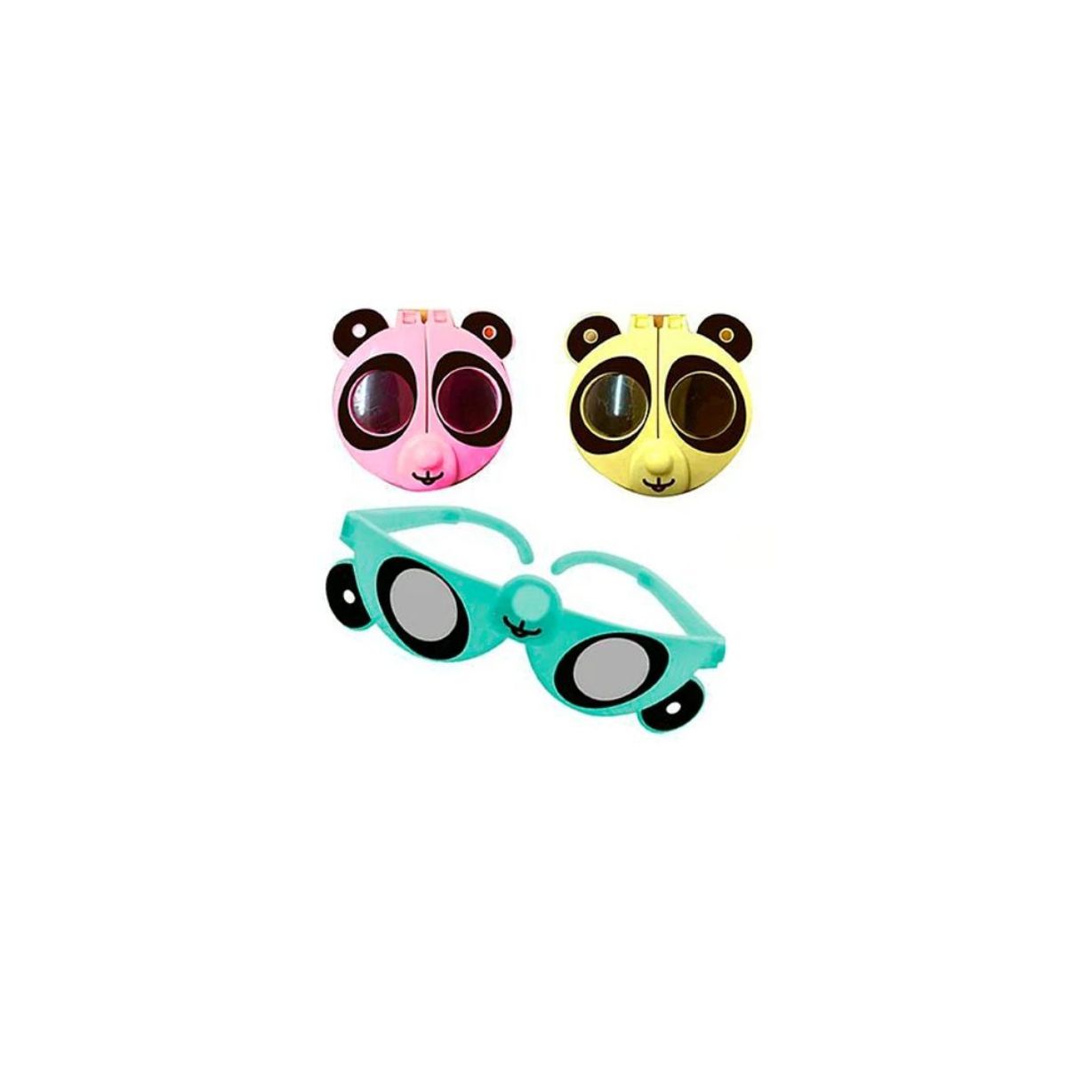 GENERICO - Lentes Oso Panda 2pcs Color Aleatorio 13x15cm