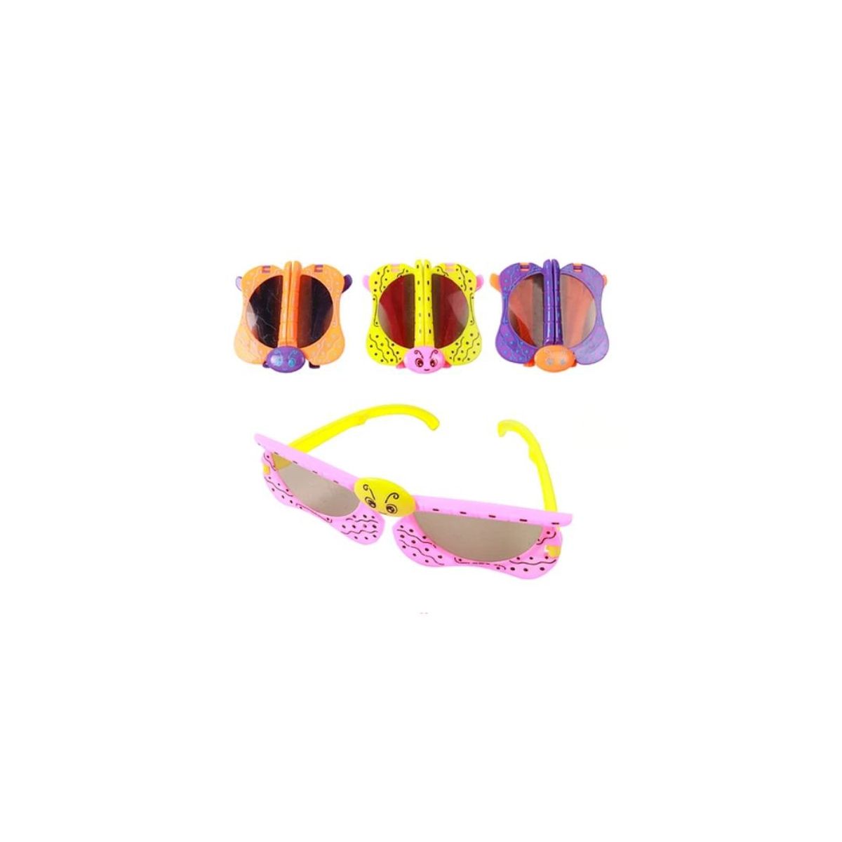 GENERICO - Lentes Abejita 2pcs Color Aleatorio 13x15cm