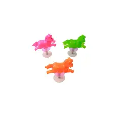 GENERICO - Juguete De Caballo 2pcs Color Aleatorio 7x8cm