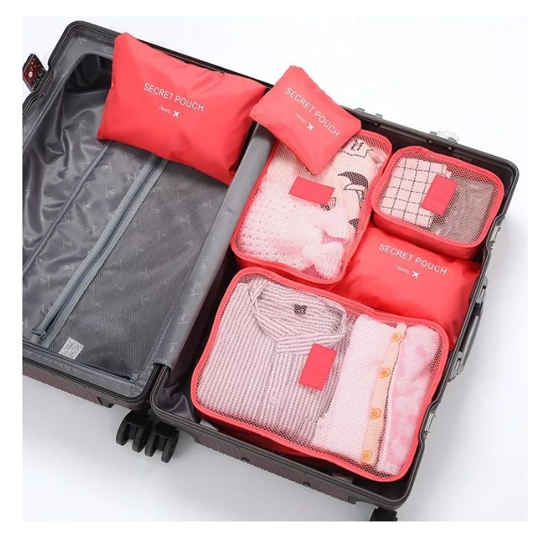 GENERICO - Organizador Set De 6 Bolsa De Almacenamiento Para Maletas