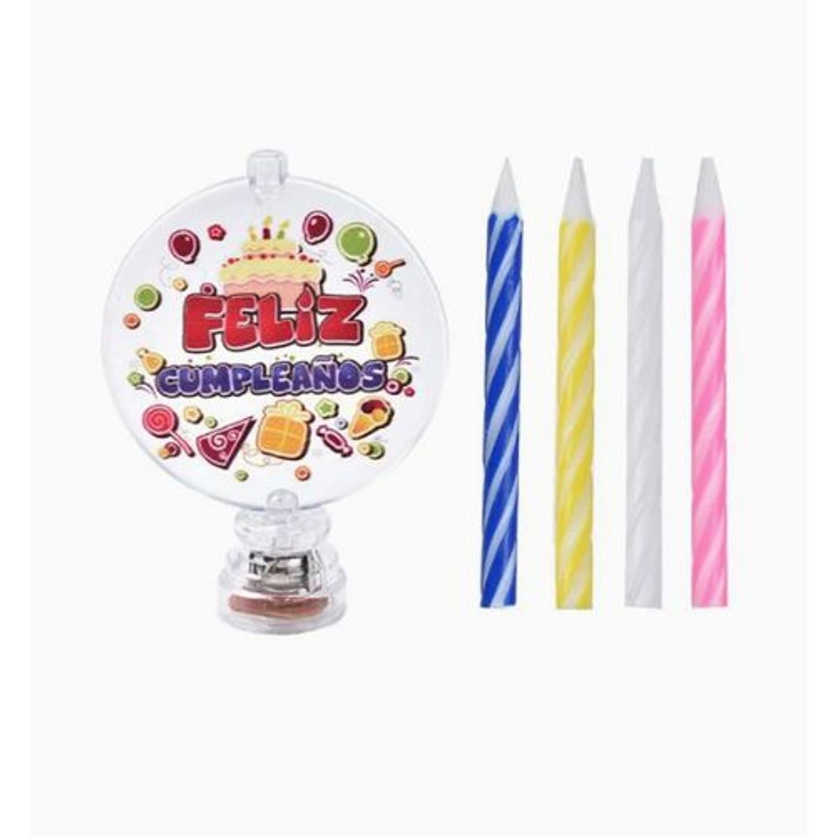 GENERICO - Velas Para Cumpleaños Varios Colores