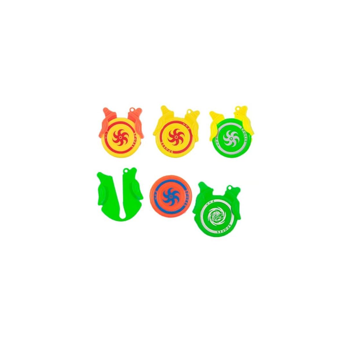 GENERICO - Juguete De Platillo Volador 5pcs 42x47mm