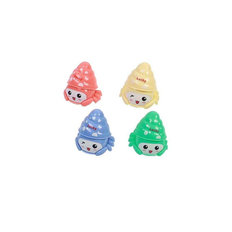 GENERICO - Juguete Caracol 2pcs Color Aleatorio 5x5cm