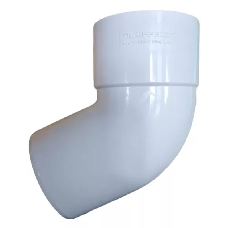GENERICO - Codo Canaleta Corto M-h 80mm X 65 Blanco