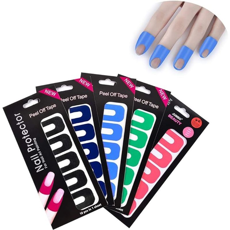 GENERICO - 50 protectores de esmalte de uñas