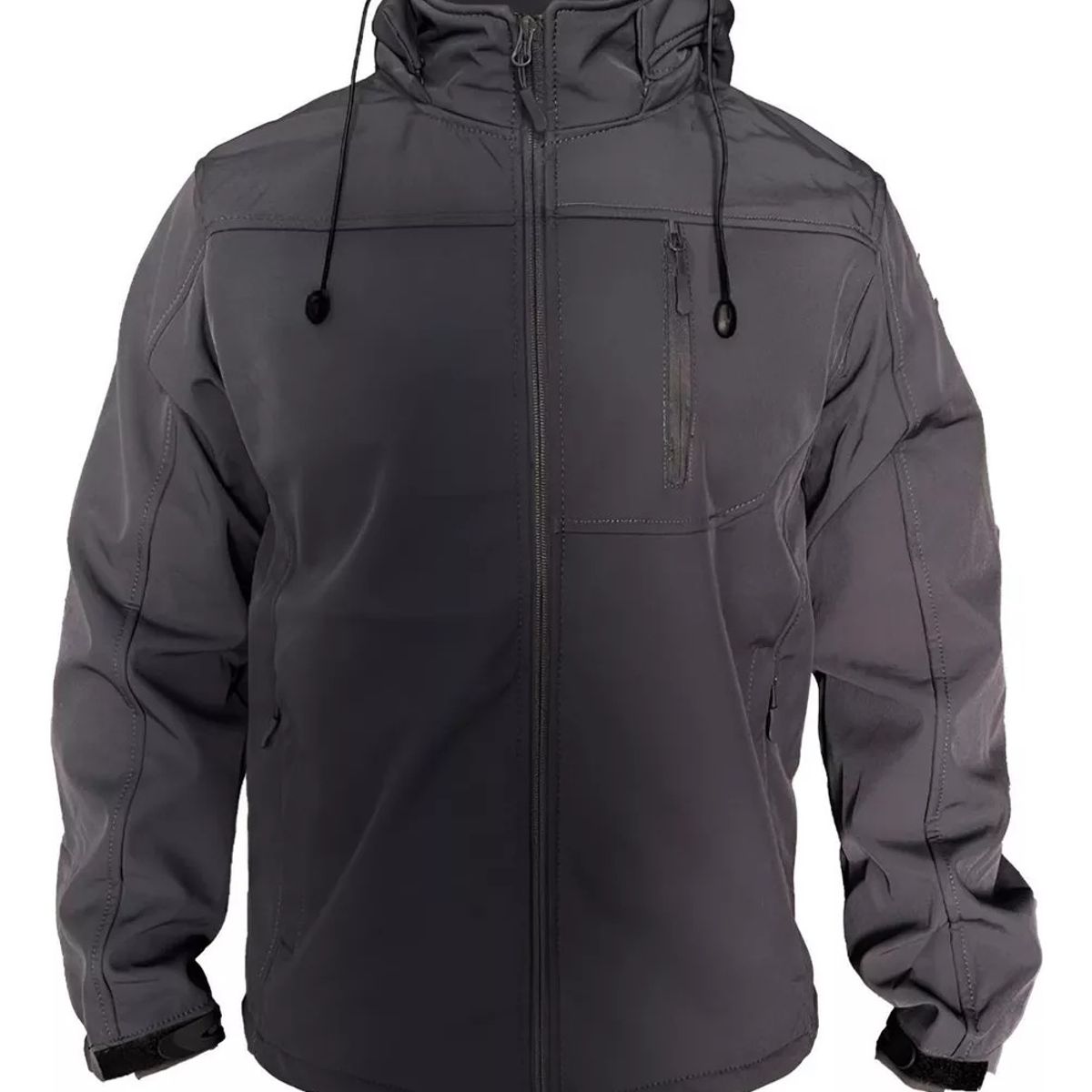 GARSIL - Chaqueta Termica Softshell Hombre - Gorro Desmontable - Micropolar Int