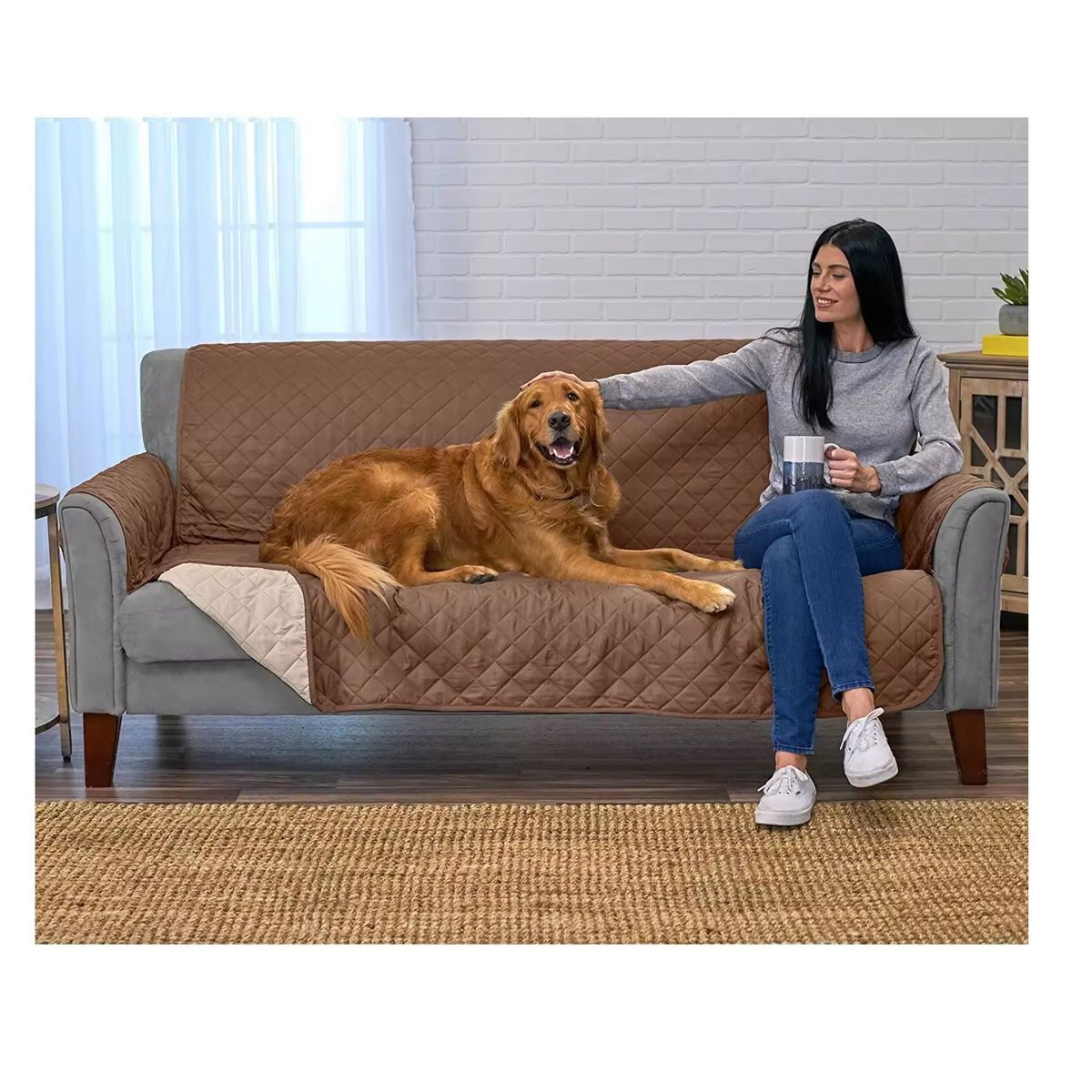 GENERICO - Funda Cobertor Protector Sofa  Sillon 3 Cuerpos