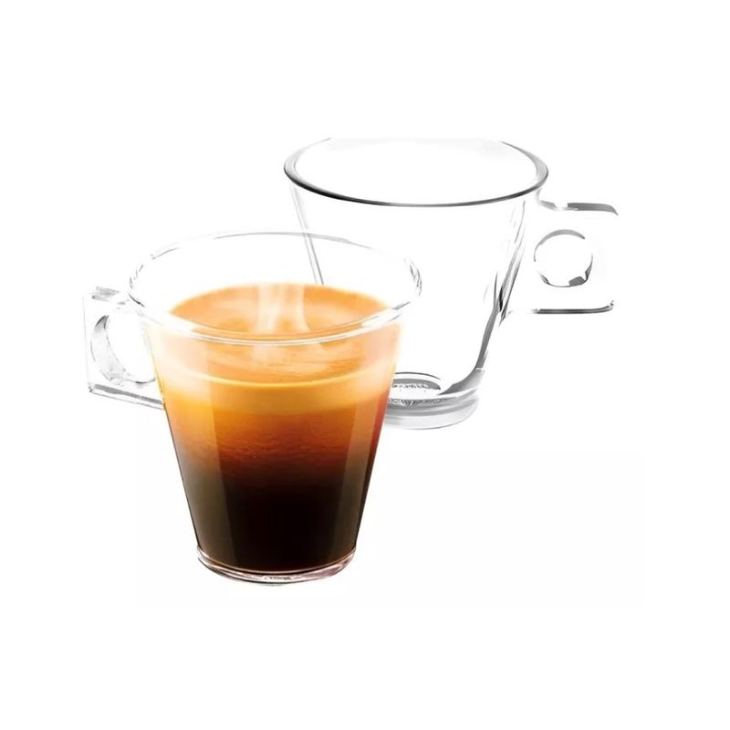 GENERICO - Set 6 Tazas Para Café Espresso 94ml Tazas Indú