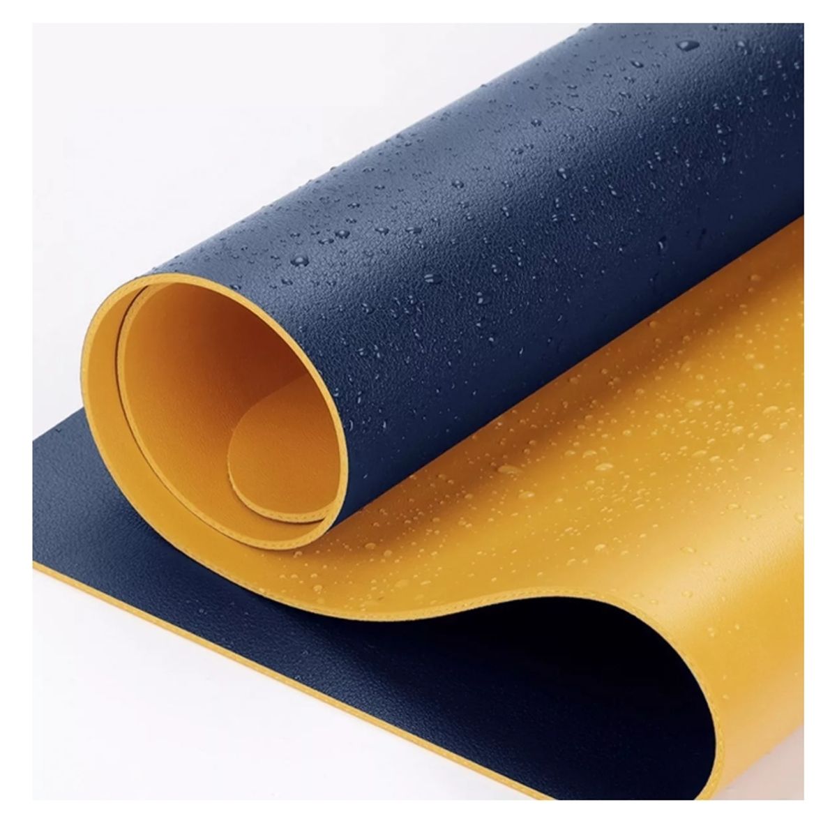GENERICO - Alfombrilla Mousepad De Cuero Impermeable Reversible 60x30cm