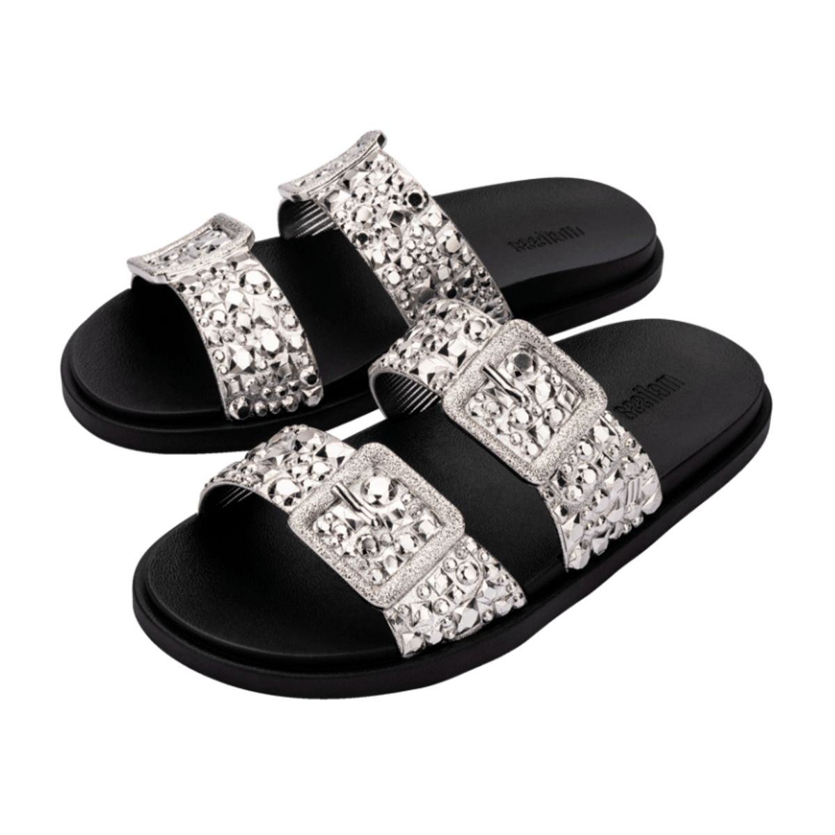 MELISSA - Sandalia Melissa Lust Slide Negro Onix
