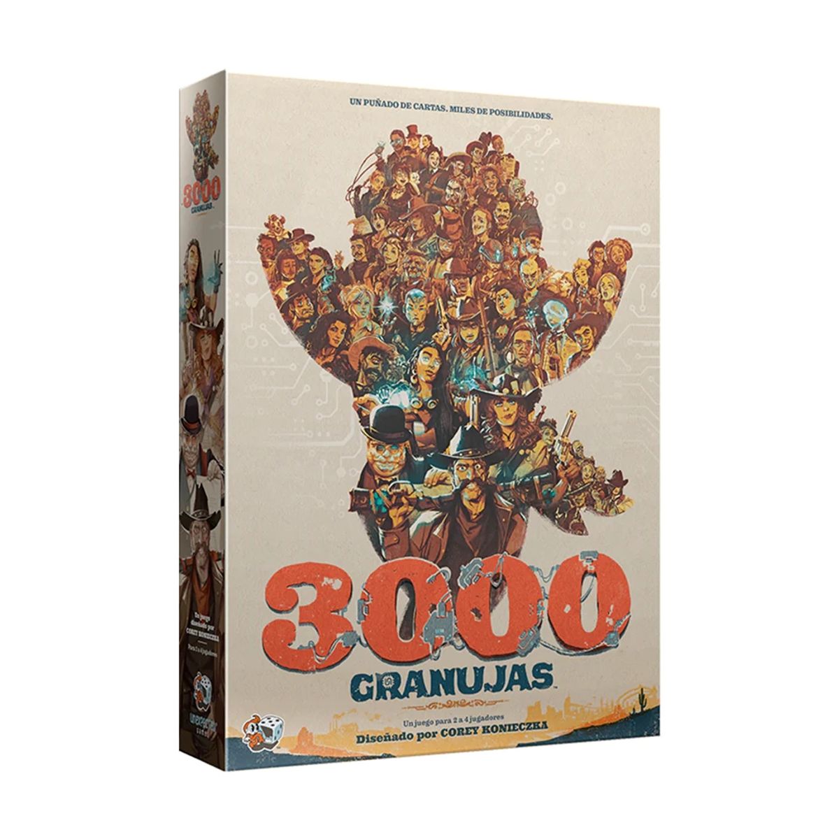 EDGE ENTERTAINMENT - 3000 Granujas - Juego De Mesa - En Español