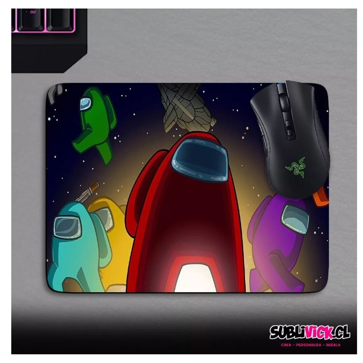 GENERICO - Mousepad Gamer Personalizados Con Diseños