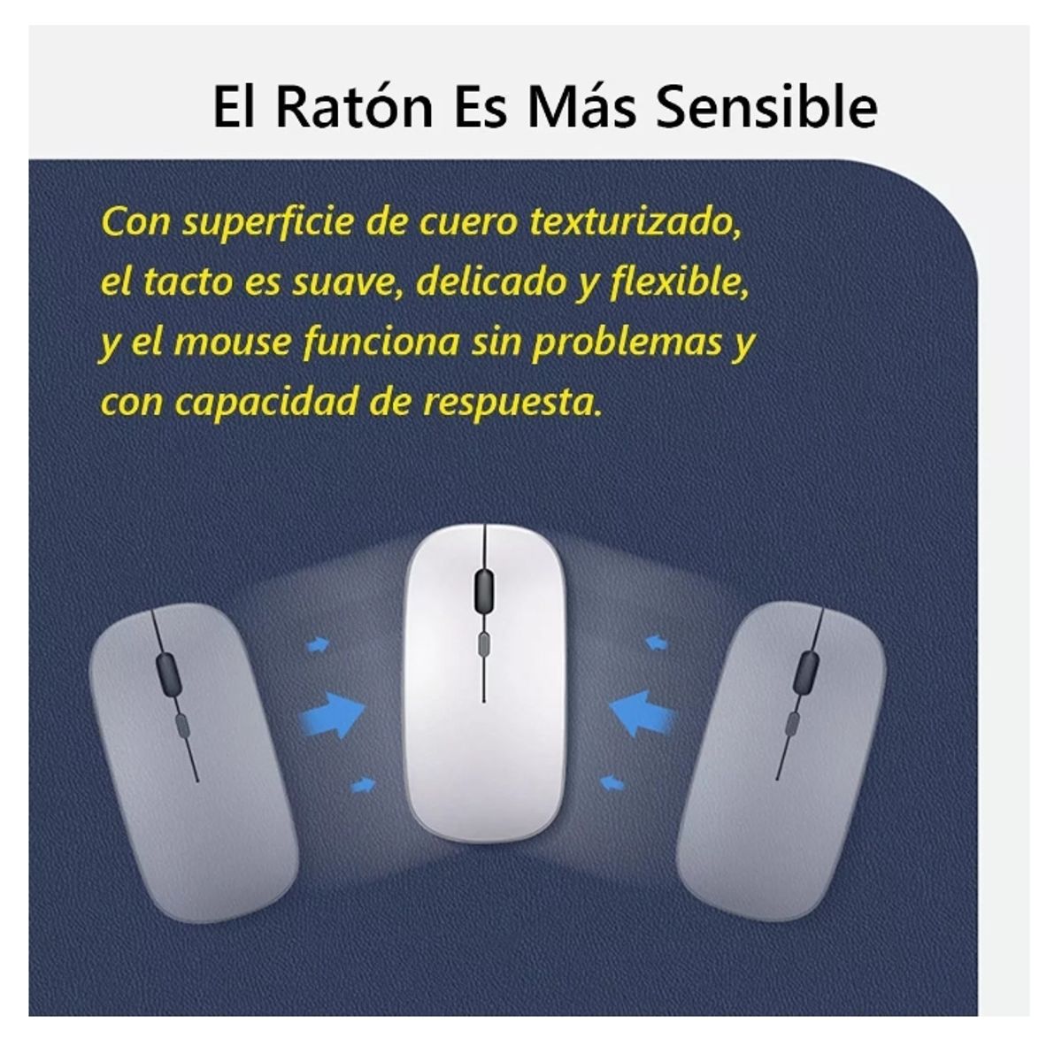 GENERICO - Alfombrilla Mousepad De Cuero Impermeable Reversible 60x30cm