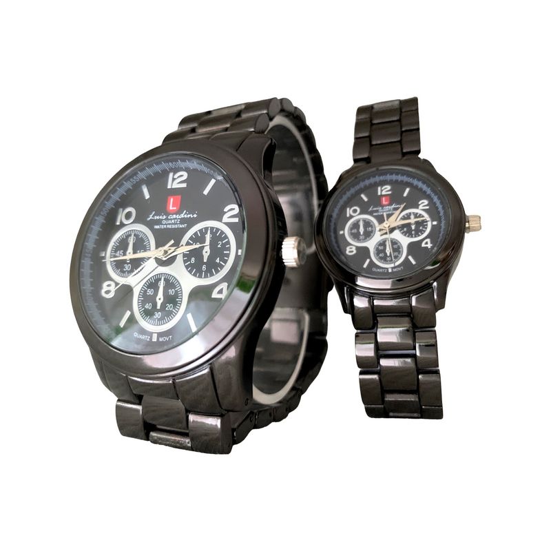 LUIS CARDINI - Set par de relojes Luis Cardini Mod 2027-NE