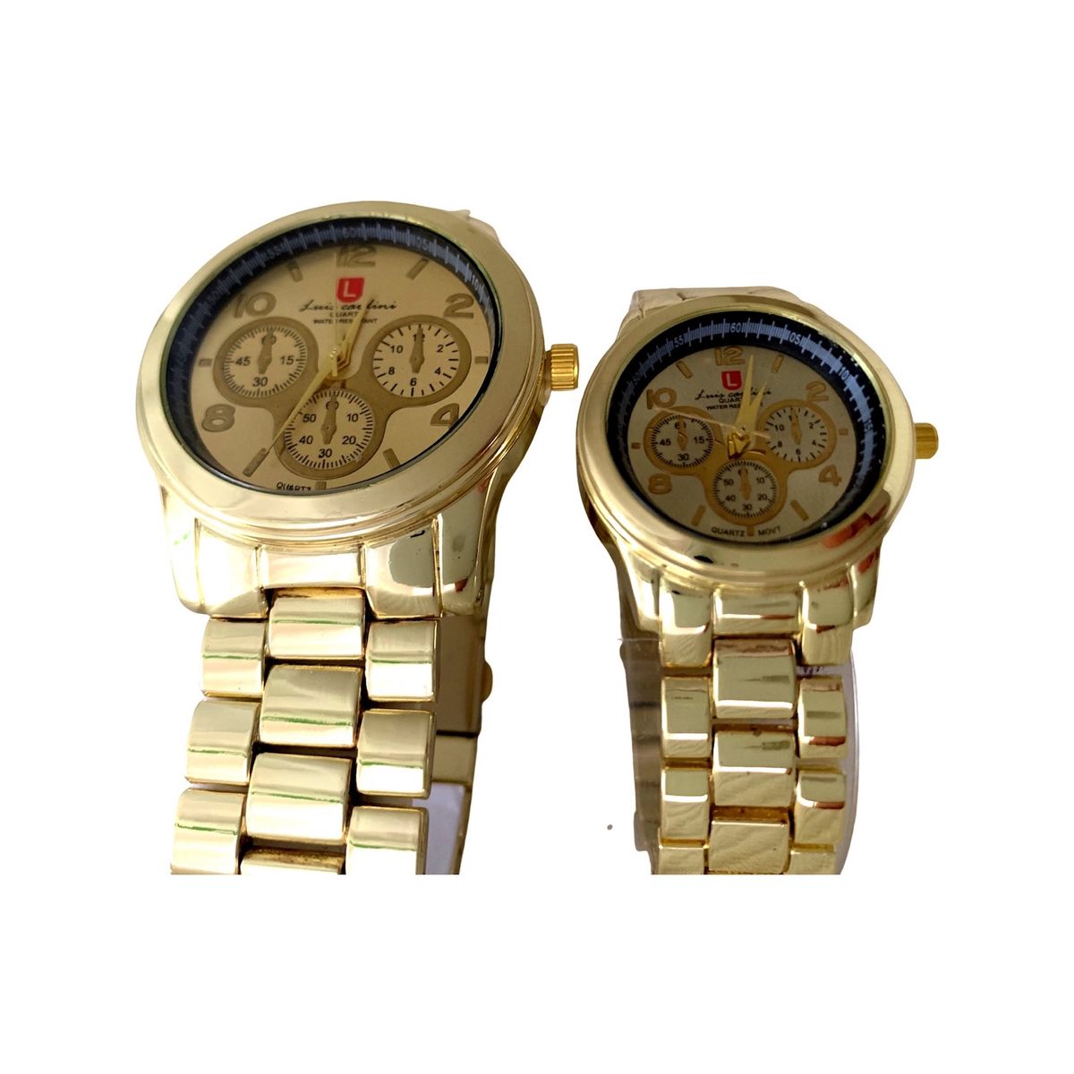 LUIS CARDINI - Set par de relojes Luis Cardini Mod 2027-DR